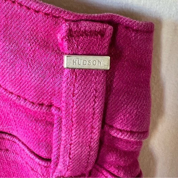 HUDSON Magenta Nico Skinny Jeans - Picture 9 of 10